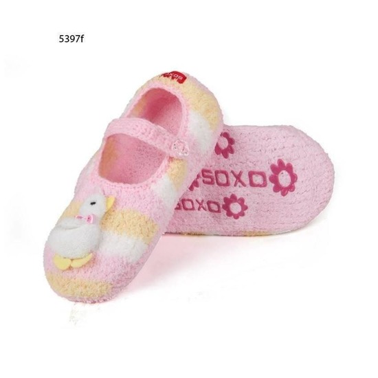 Zapatillas de mujer de felpa SOXO con abs - "Pato"