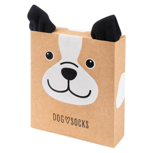 Calcetines de mujer | SOXO de hombre | Perro en caja | Idea de regalo ideal | Unisex