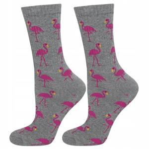 Calcetines de mujer SOXO half terry 'flamingo'