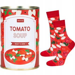 Calcetines de tomato soup para mujer SOXO GOOD STUFF en lata
