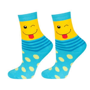 Calcetines infantiles SOXO caras felices