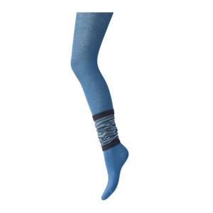 Conjunto infantil SOXO: medias azules con polainas
