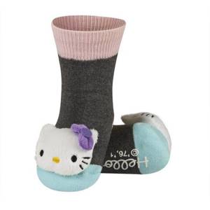 HOLA KITTY calcetines con sonajero azul / negro / color de rosa