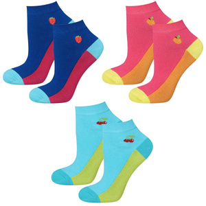 Juego de 3 calcetines coloridos SOXO para mujer